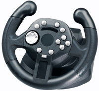 Mini Wired USB Laptop Steering Wheel With Vibration